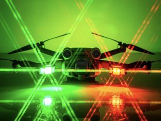 Stroboskopické LED světlo na drony