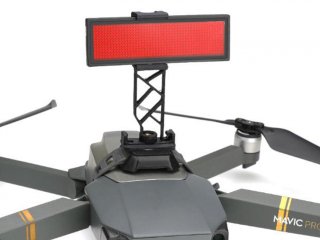 Programovatelné LED světlo na drony