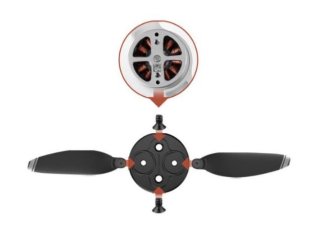 CNC kryty motorů DJI Mini 2 - černé
