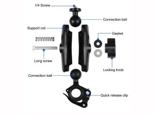 Držák akční kamery na řídítka