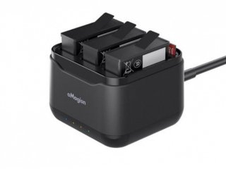 3v1 nabíjecí hub pro kameru DJI Osmo 360 / Action 5 Pro