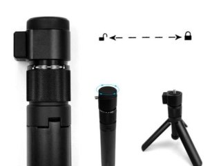 Otočná rukojeť s tripodem na kameru Insta360 ONE X