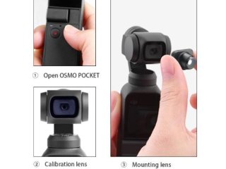 Objektiv rybí oko na DJI Osmo Pocket / Pocket 2
