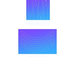 Luminiscenční samolepky na dron DJI Avata / Avata 2