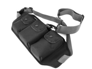 Pouzdro kolem pasu na baterie, vysílač a dron DJI Mavic Mini