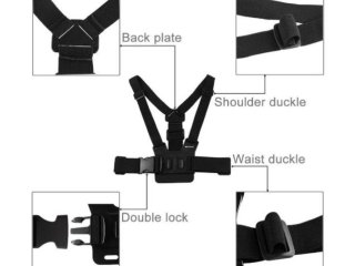 Nastavitelný hrudní popruh na akční kameru