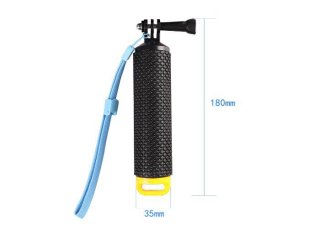 Plovák s poutkem na akční kameru