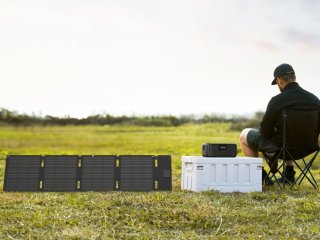 Nabíjecí stanice EcoFlow River 3 UPS + 45W solární panel (Typ-C) - Hard Bundle