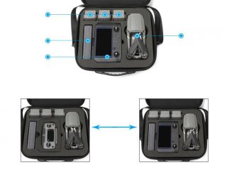 Pouzdro na dron DJI Mavic Air 2 / Air 2S + Smart Controller