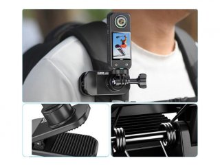 Otočný magnetický klip na batoh pro akční kameru