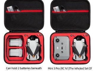 Šedé pouzdro na dron DJI Mini 3 / Mini 3 Pro