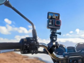 Držák kamery Insta360 na řídítka motorky
