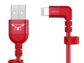 Kabel lightning/USB-A - 30cm - červený