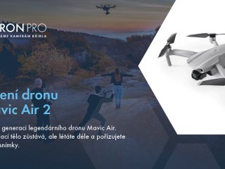 Dárkový poukaz na zapůjčení dronu DJI Mavic Air 2