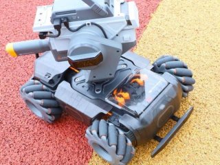 Zadní hliníkový nárazník na DJI RoboMaster S1