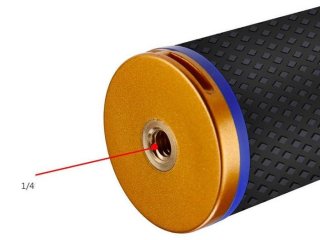 Rukojeť s vestavěnou baterií na DJI Osmo Pocket / Osmo Action nebo GoPro