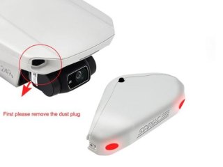 Přední červená světla na dron DJI Mavic Mini / Mini 2 / Mini 2 SE / Mini SE