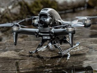 Rychloupínací podvozek na DJI FPV závodní dron