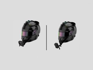 Vylepšený držák na integrální helmu pro akční kameru