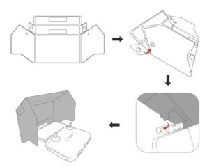 Cynova sluneční clona na dálkový ovladač