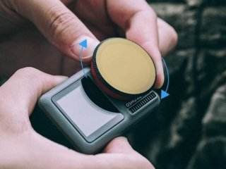 Filtry Pgytech Gradient Set na DJI Osmo Action