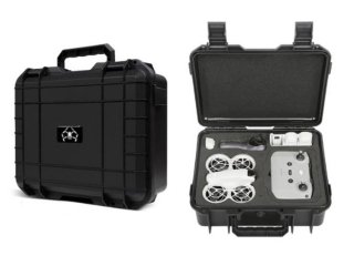 Černý odolný kufr na dron DJI Neo + RC Motion 3