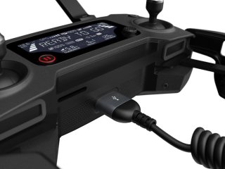 Kroucený kabel lightning/USB-A - 30cm - šedý - L30C