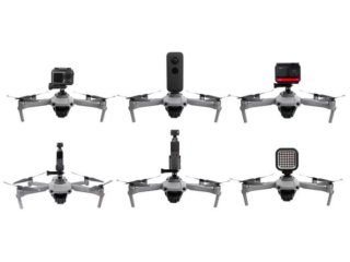 Držák akční kamery / VR na dron DJI Mavic Air 2 / Air 2S