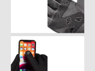 Černé fotografické rukavice