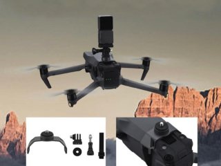 Adaptér pro připevnění akční kamery na dron DJI Mavic 3 / Mavic 3 Classic / Mavic 3 Pro