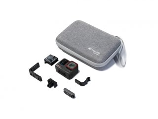 Šedé pouzdro na kameru Insta360 Ace Pro