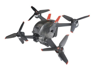 Křídla na DJI FPV závodní dron