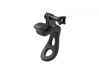 Flexibilní silikonový páskový držák pro akční kamery (černý)