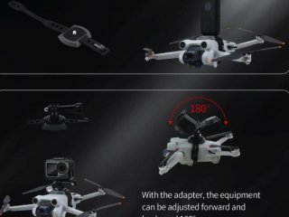 Univerzální adaptér pro připevnění akční kamery na dron