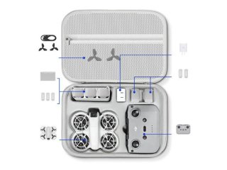 PU šedé pouzdro na dron DJI Neo
