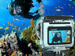 Podvodní kryt do 40 metrů na kameru Insta360 GO 3