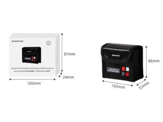 Ohnivzdorný obal na tři baterie dronu Autel EVO Nano+