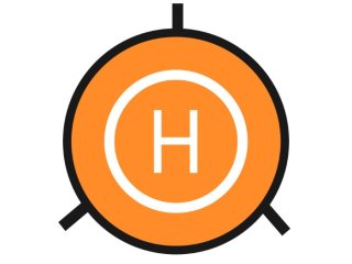 Luminiscenční přistávací plocha (75cm)