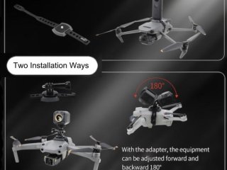 Univerzální držák akční kamery na dron