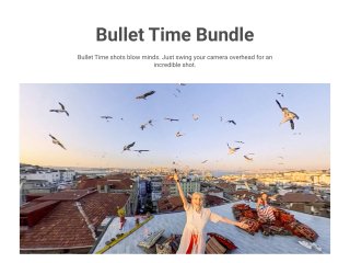 Multifunkční balíček pro režim Bullet Time ke kameře Insta360 ONE R / ONE X / ONE X2