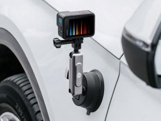 Držák akční kamery s přísavkou