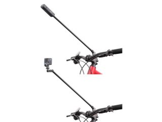 Držák akční kamery na řídítka kola + selfie tyč (50cm)