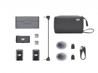 Sada pro audio DJI Mic 2 (2 TX + 1 RX + Charging Case)