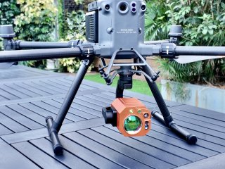 Detekční senzor metanu BL-CH4 na dron DJI Matrice 300RTK / Matrice 350 RTK