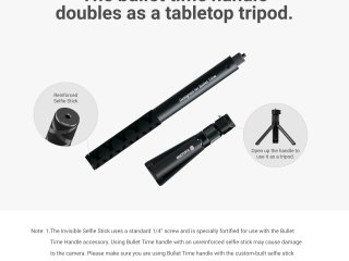 Multifunkční balíček pro režim Bullet Time ke kameře Insta360 ONE R / ONE X / ONE X2