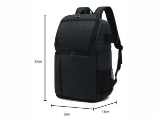 Polyesterový fotobatoh s nastavitelnými přepážkami