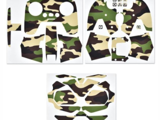 Camo Green polep na DJI FPV závodní dron