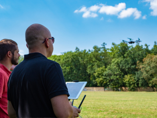První start – online školení létání s dronem