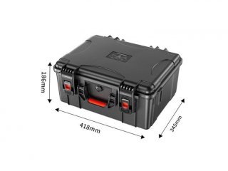 Černý voděodolný kufr na dron DJI Air 3