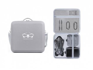 Šedé PU pouzdro na rameno pro dron DJI Mavic 4 Pro